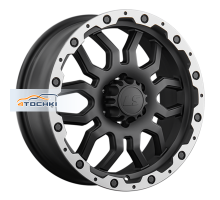 LS 7,5x17/6x114,3 ET40 D66,1 1285 MBL (конус, Колпак+лого)