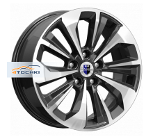 K&K 7x17/5x108 ET45 D67,1 Авиор (КС936) Алмаз черный