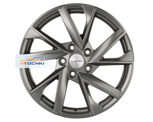 Купить диски Khomen Wheels 7x17/5x114,3 ET50 D67,1 KHW1714 (CX-5/Seltos/Optima) Gray от производителя Khomen Wheels в Казани