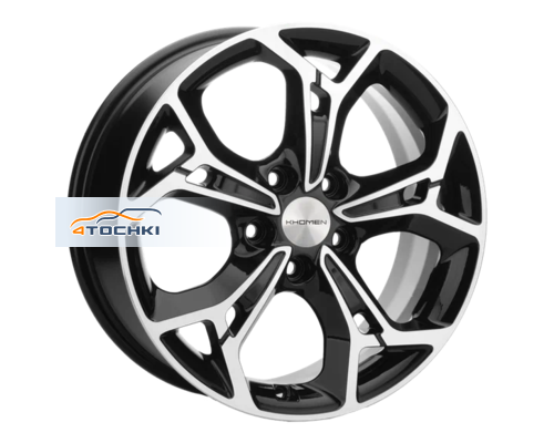 Купить диски Khomen Wheels 7x17/5x114,3 ET48 D56,1 KHW1702 (Forester) Black-FP от производителя Khomen Wheels в Казани Купить диски Khomen Wheels 7x17/5x114,3 ET48 D56,1 KHW1702 (Forester) Black-FP от производителя Khomen Wheels в Казани