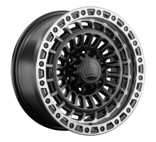 LS 9x18/6x139,7 ET30 D100,1 1348 BKSL (конус, Колпак+лого)