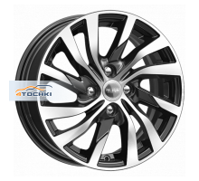 K&K 6x15/4x100 ET50 D60,1 Lada Vesta (КС882) Алмаз черный