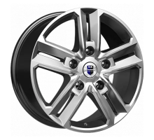 K&K 8x18/5x114,3 ET45 D67,1 Backfire (КС763M) Дарк платинум