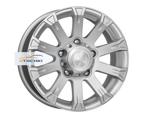 Купить диски K&K 7x16/5x139,7 ET35 D95,3 Байкал (КС601) Сильвер от производителя K&K в Казани Купить диски K&K 7x16/5x139,7 ET35 D95,3 Байкал (КС601) Сильвер от производителя K&K в Казани