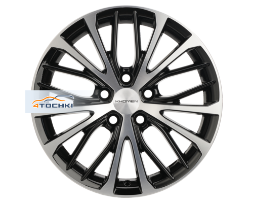 Купить диски Khomen Wheels 7x17/5x114,3 ET45 D67,1 KHW1705 (CX-5/i40/X-Trail) Black-FP от производителя Khomen Wheels в Казани