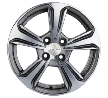 Khomen Wheels 6x15/4x100 ET50 D60,1 KHW1502 (Vesta) G-Silver-FP