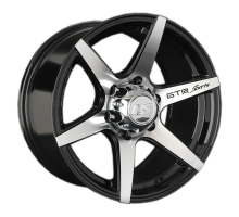 LS 8,5x17/6x139,7 ET25 D106,1 800 BKF (конус, Колпак+лого)
