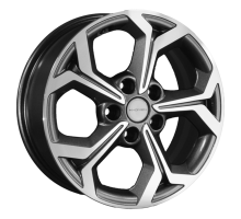 Khomen Wheels 6,5x16/5x114,3 ET43 D67,1 KHW1606 (Huyndai/Kia) Gray-FP