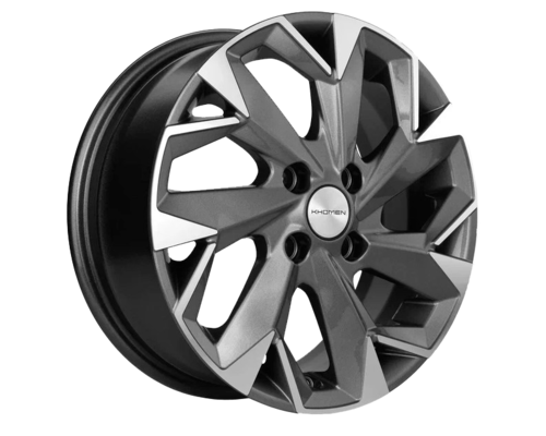 Купить диски Khomen Wheels 6x15/4x100 ET46 D54,1 KHW1508 (Rio/Solaris) Gray-FP от производителя Khomen Wheels в Казани Купить диски Khomen Wheels 6x15/4x100 ET46 D54,1 KHW1508 (Rio/Solaris) Gray-FP от производителя Khomen Wheels в Казани