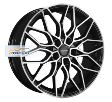 Khomen Wheels 7x18/5x114,3 ET45 D66,1 KHW1813 (Teana/X-trail/Juke) Black-FP