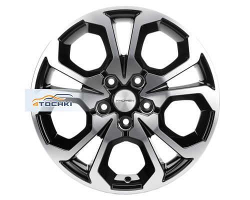 Купить диски Khomen Wheels 6,5x17/5x114,3 ET50 D67,1 KHW1711 (Ceed) Black-FP от производителя Khomen Wheels в Казани Купить диски Khomen Wheels 6,5x17/5x114,3 ET50 D67,1 KHW1711 (Ceed) Black-FP от производителя Khomen Wheels в Казани