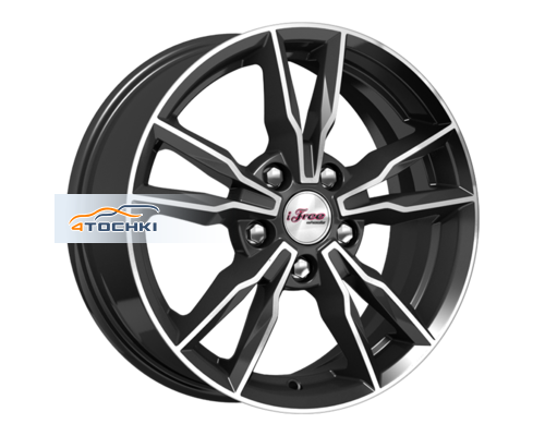 Купить диски iFree 6,5x16/5x114,3 ET40 D66,1 Икигай (КС865) Блэк Джек от производителя iFree в Казани Купить диски iFree 6,5x16/5x114,3 ET40 D66,1 Икигай (КС865) Блэк Джек от производителя iFree в Казани