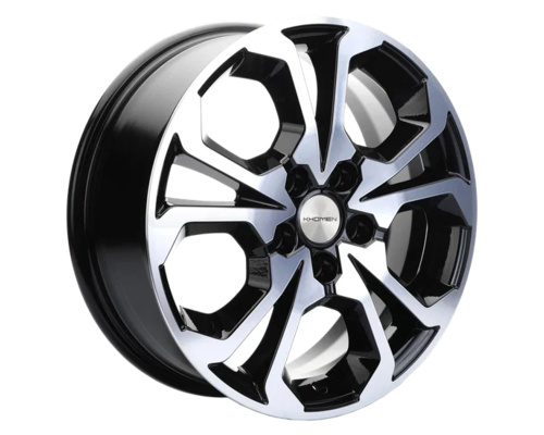 Купить диски Khomen Wheels 7x17/5x108 ET43 D65,1 KHW1711 (DFM AX 7) Black-FP от производителя Khomen Wheels в Казани