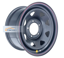 Off-Road Wheels 7x16/5x139,7 ET15 D110 УАЗ Х (треуг. мелкий) Черный (с увелич.полкой)