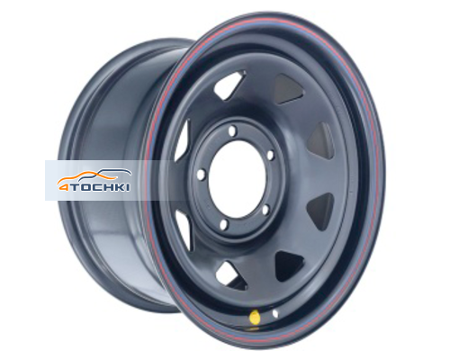 Купить диски Off-Road Wheels 7x16/5x139,7 ET15 D110 УАЗ Х (треуг. мелкий) Черный (с увелич.полкой) от производителя Off-Road Wheels в Казани Купить диски Off-Road Wheels 7x16/5x139,7 ET15 D110 УАЗ Х (треуг. мелкий) Черный (с увелич.полкой) от производителя Off-Road Wheels в Казани