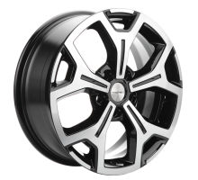 Khomen Wheels 6,5x17/5x114,3 ET37 D66,5 KHW1710 (Jolion) Black-FP
