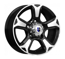 K&K 7x16/5x139,7 ET35 D98 Атлант (КС757) Алмаз черный