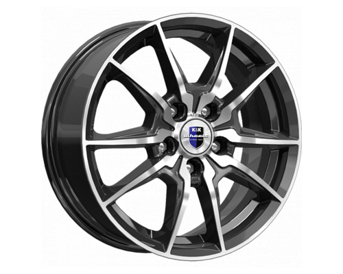 Купить диски K&K 6,5x16/5x114,3 ET38 D67,1 Адамар (КС886) Алмаз черный от производителя K&K в Казани