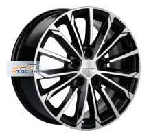 Khomen Wheels 6,5x16/5x112 ET50 D57,1 KHW1611 (Octavia/Golf/Jetta) Black-FP