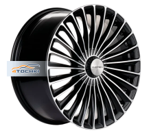 Khomen Wheels 9,5x20/5x112 ET38 D66,6 KHW2008 (Mercedes Rear) Black-FP