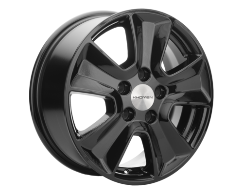 Купить диски Khomen Wheels 6,5x16/5x114,3 ET43 D67,1 KHW1601 (Huyndai/Kia) Black от производителя Khomen Wheels в Казани