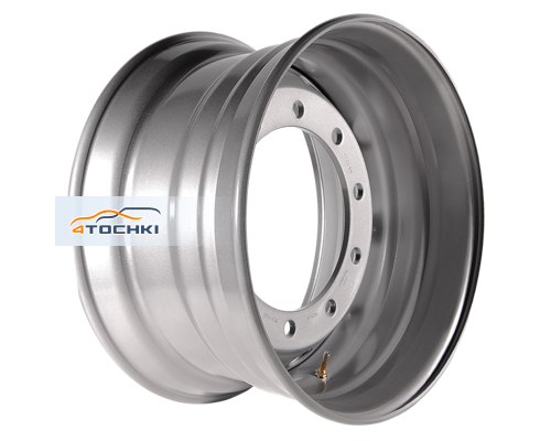 Купить диски Asterro 11,75x22,5/10x335 ET0 D281 M22 Silver (2244A) Прицеп (барабан. тормоз) 4 500 кг от производителя Asterro в Казани Купить диски Asterro 11,75x22,5/10x335 ET0 D281 M22 Silver (2244A) Прицеп (барабан. тормоз) 4 500 кг от производителя Asterro в Казани