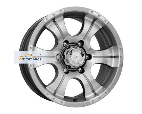 Купить диски K&K 8x16/6x139,7 ET20 D108,5 Байконур (КС465) Дарк платинум от производителя K&K в Казани