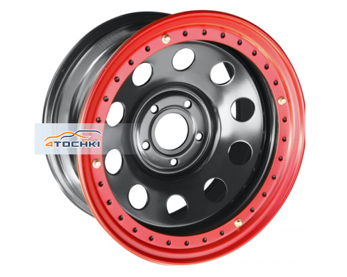 Купить диски Off-Road Wheels 8x16/5x150 ET-14 D113 Тойота Ленд Крузер 100/105 Черный с бедлоком (красный) от производителя Off-Road Wheels в Казани Купить диски Off-Road Wheels 8x16/5x150 ET-14 D113 Тойота Ленд Крузер 100/105 Черный с бедлоком (красный) от производителя Off-Road Wheels в Казани