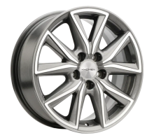 Khomen Wheels 7x17/5x108 ET40 D54,1 KHW1706 (Jac/Москвич 3) Gray-FP