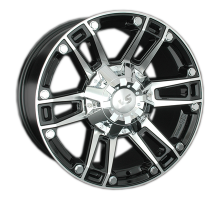 LS 8x17/6x139,7 ET36 D100,1 558 BKF (конус, Колпак+лого)