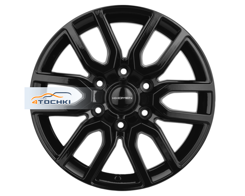 Купить диски Khomen Wheels 8x17/6x139,7 ET50 D92,5 KHW1723 (Hyundai H-1/Staria) Black от производителя Khomen Wheels в Казани Купить диски Khomen Wheels 8x17/6x139,7 ET50 D92,5 KHW1723 (Hyundai H-1/Staria) Black от производителя Khomen Wheels в Казани