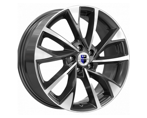 Купить диски K&K 7x17/5x114,3 ET40 D66,1 Роквуд (КС900) Алмаз черный от производителя K&K в Казани