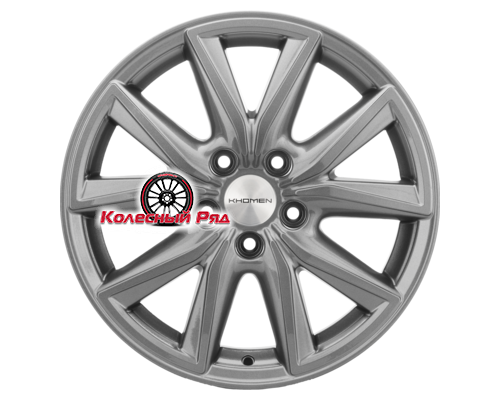 Купить диски Khomen Wheels 7x17/5x114,3 ET50 D67,1 KHW1706 (CX-5/Seltos/Optima) Gray от производителя Khomen Wheels в Казани