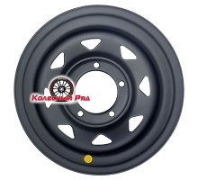 Off-Road Wheels 8x15/5x139,7 ET-19 D110 УАЗ (треуг. мелкий) Черный матовый