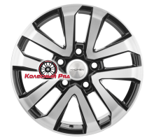 Khomen Wheels 8,5x20/5x150 ET58 D110,1 KHW2003 (LX570/LC100/LC200) Black-FP