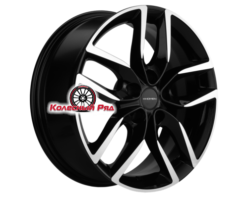 Купить диски Khomen Wheels 6,5x17/5x114,3 ET45 D67,1 KHW1708 (Mazda3/CX30) Black-FP от производителя Khomen Wheels в Казани