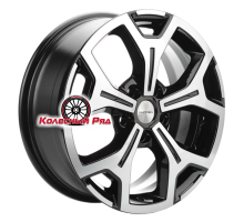 Khomen Wheels 6,5x17/5x114,3 ET40 D64,1 KHW1710 (Haval F7/F7x) Black-FP