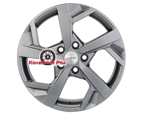 Купить диски Khomen Wheels 7x17/5x112 ET54 D57,1 KHW1712 (Jetta) G-Silver от производителя Khomen Wheels в Казани