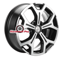 Khomen Wheels 6,5x17/5x120 ET60 D65,1 KHW1710(2) (VW Multivan) Black-FP