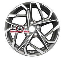 Khomen Wheels 7x17/5x114,3 ET50 D67,1 KHW1716 (CX-5/Seltos/Optima) Gray-FP