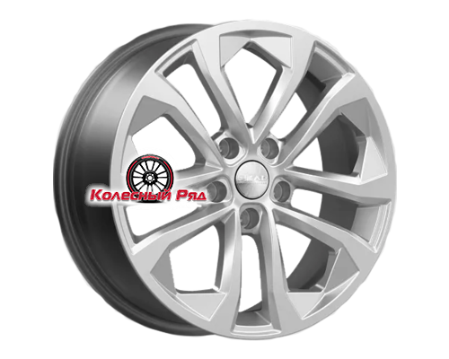 Купить диски СКАД 7x17/5x114,3 ET45 D67,1 Тукан (КЛ356) Toyota silver от производителя Скад в Казани