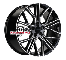 Khomen Wheels 9,5x21/5x112 ET36 D66,6 KHW2101 (E-tron) Black-FP