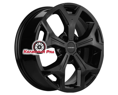 Купить диски Khomen Wheels 6,5x17/5x114,3 ET45 D54,1 KHW1710 (Coolray) Black от производителя Khomen Wheels в Казани