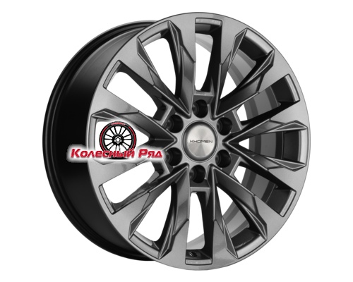 Купить диски Khomen Wheels 8x20/6x139,7 ET25 D106,1 KHW2010 (LC Prado) Gray от производителя Khomen Wheels в Казани