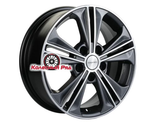 Купить диски Khomen Wheels 6x16/5x114,3 ET43 D67,1 KHW1603 (Creta/Seltos) Gray-FP от производителя Khomen Wheels в Казани