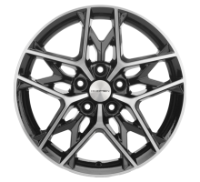 Khomen Wheels 7x17/5x114,3 ET50 D67,1 KHW1709 (CX-5/Seltos/Optima) Black-FP