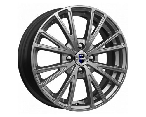 Купить диски K&K 6x15/4x100 ET45 D67,1 Меандр (КС888) Дарк платинум от производителя K&K в Казани Купить диски K&K 6x15/4x100 ET45 D67,1 Меандр (КС888) Дарк платинум от производителя K&K в Казани