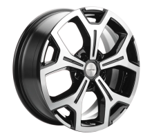 Khomen Wheels 6,5x17/5x120 ET55 D65,1 KHW1710(2) (VW Transporter) Black-FP