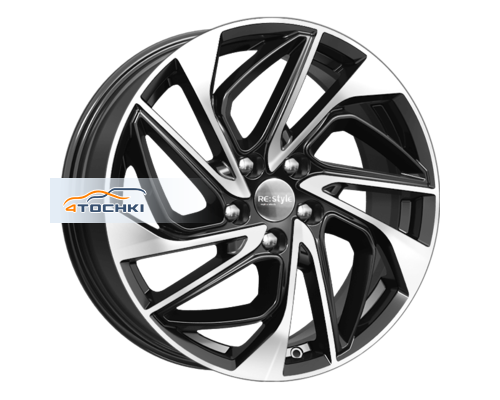 Купить диски K&K 7x18/5x114,3 ET38 D67,1 КС883 Алмаз черный SK от производителя K&K в Казани