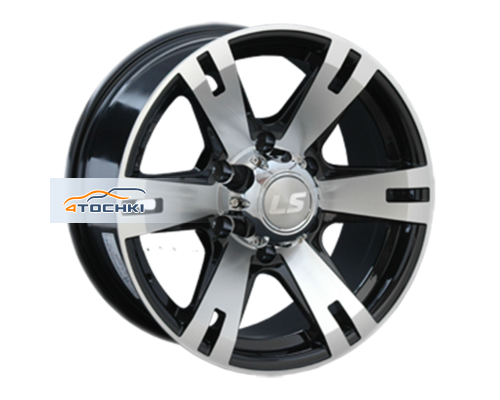 Купить диски LS 8x17/6x139,7 ET38 D100,1 182 BKF (конус, Колпак+лого) от производителя LS в Казани